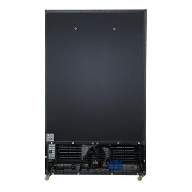 Polar G-Series Upright Sliding Door Display Cooler with Light Box 950Ltr Black GM814