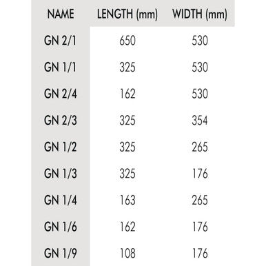 Vogue Polypropylene 1/9 Gastronorm Container with Lid 100mm (Pack of 4) GJ529