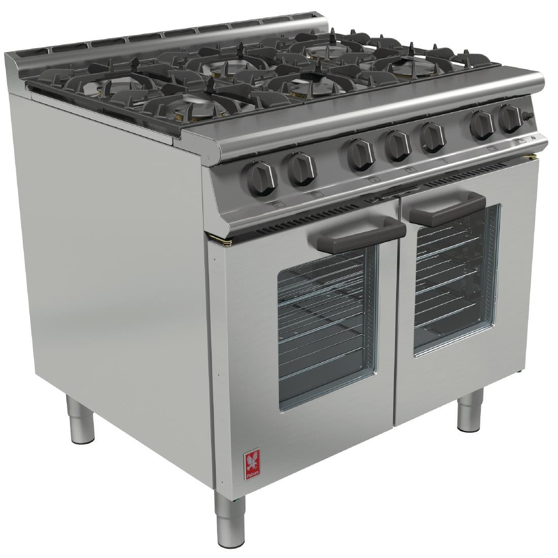 Falcon Dominator Plus Six Burner Propane Gas Fan Assisted Oven Range G3106 GP006-P