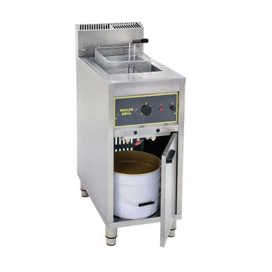 Roller Grill Single Tank Single Basket Free Standing LPG Fryer RFG16 GP314-P