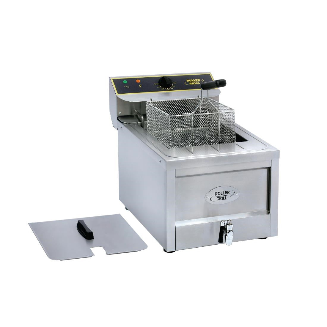 Roller Grill Single Tank Single Basket Countertop Electric Fryer RFE12 GP316