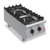 Falcon F900 Two Burner Countertop Boiling Hob Natural Gas G9042 GR400-N