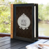 Securit Wood Spine American Style Menu Cover A4 Black H735