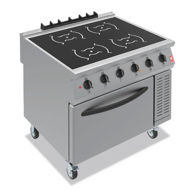 Falcon F900 Four Heat Zone Induction Range on Castors i91105 HC092