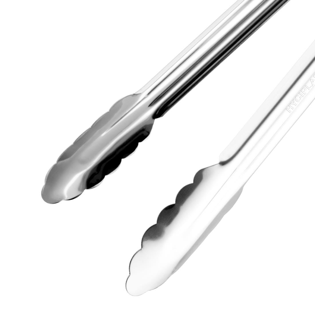 Hygiplas Colour Coded Serving Tong Black 405mm HC848
