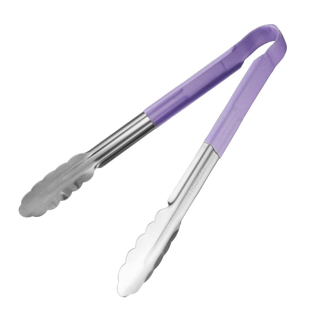 Vogue Colour Coded Serving Tong Purple 300mm HC852