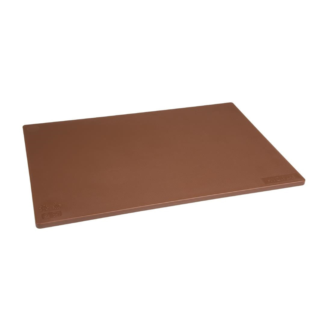 Hygiplas Antibacterial Low Density Chopping Board Brown HC857