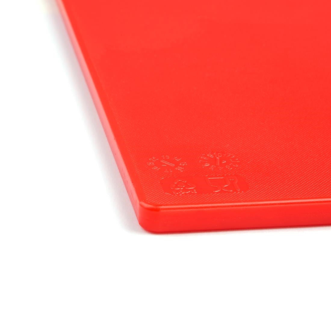 Hygiplas Antibacterial Low Density Chopping Board Red HC859