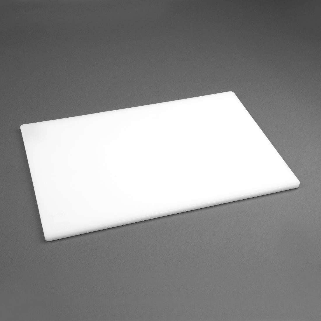 Hygiplas Antibacterial Low Density Chopping Board White HC860