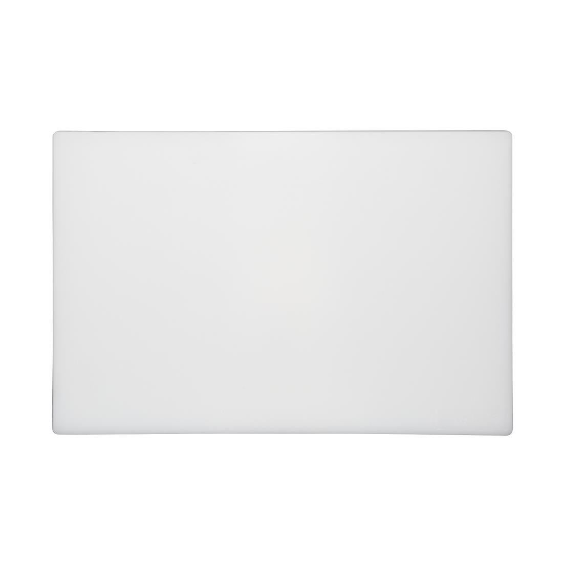 Hygiplas Antibacterial Low Density Chopping Board White HC860
