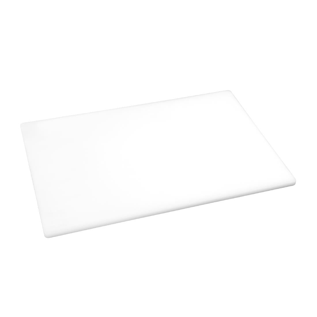 Hygiplas Antibacterial Low Density Chopping Board White HC860