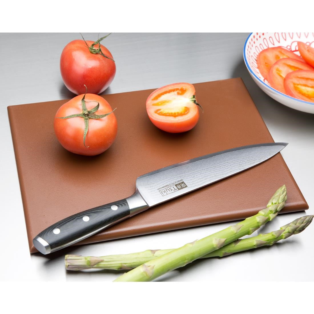 Hygiplas High Density Brown Chopping Board Small HC864