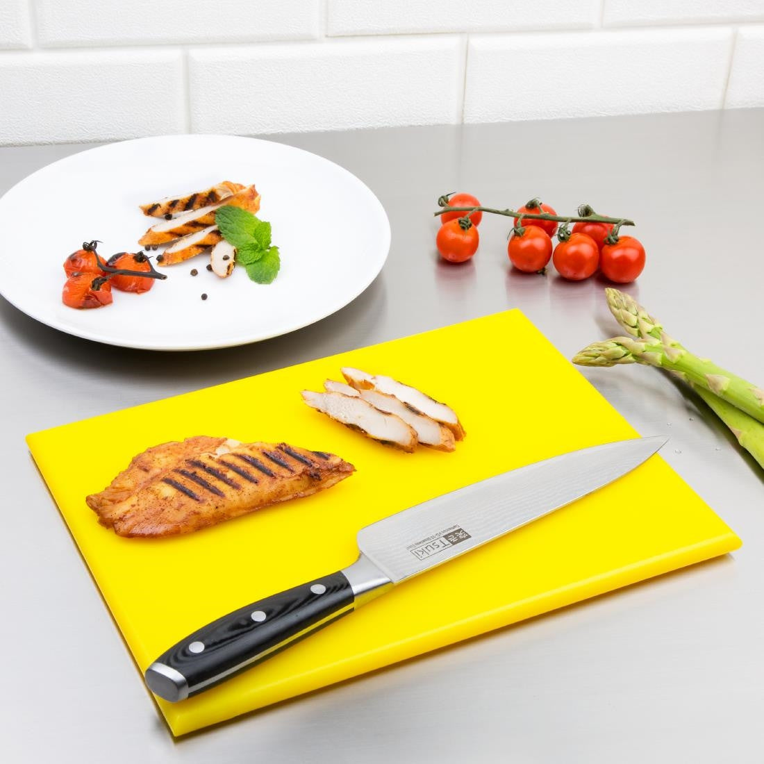 Hygiplas High Density Yellow Chopping Board Small HC868