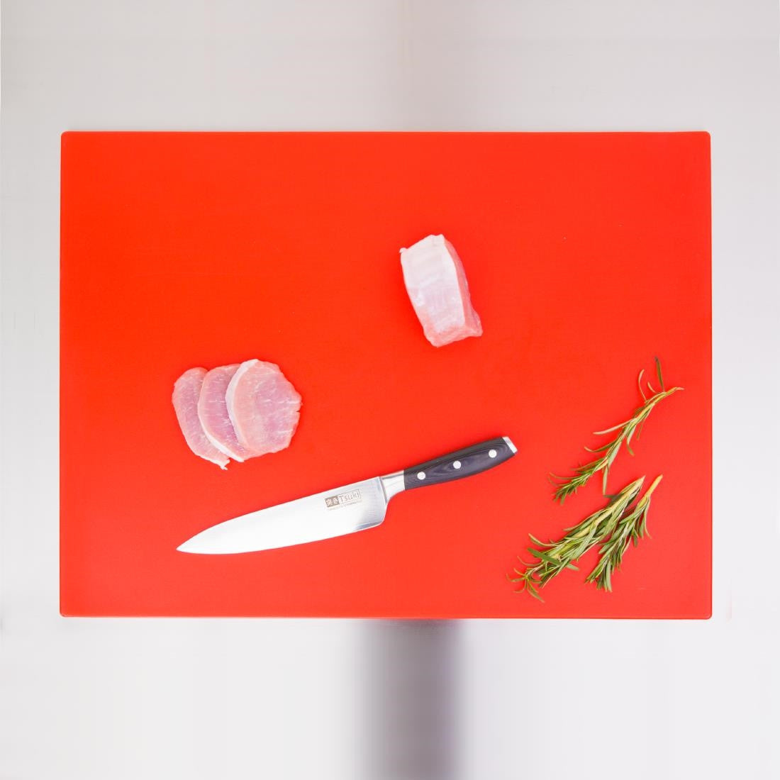 Hygiplas Low Density Red Chopping Board Large HC877