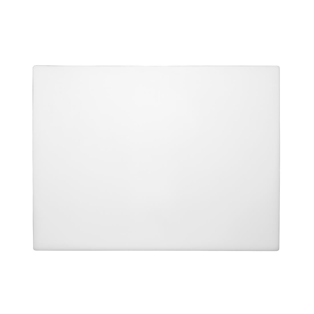 Hygiplas Low Density White Chopping Board Large HC881