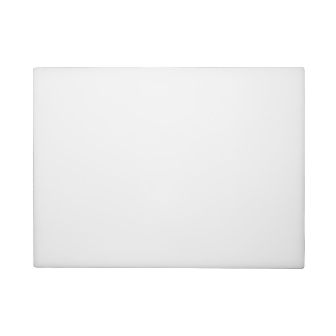 Hygiplas Extra Thick Low Density White Chopping Board Large HC882