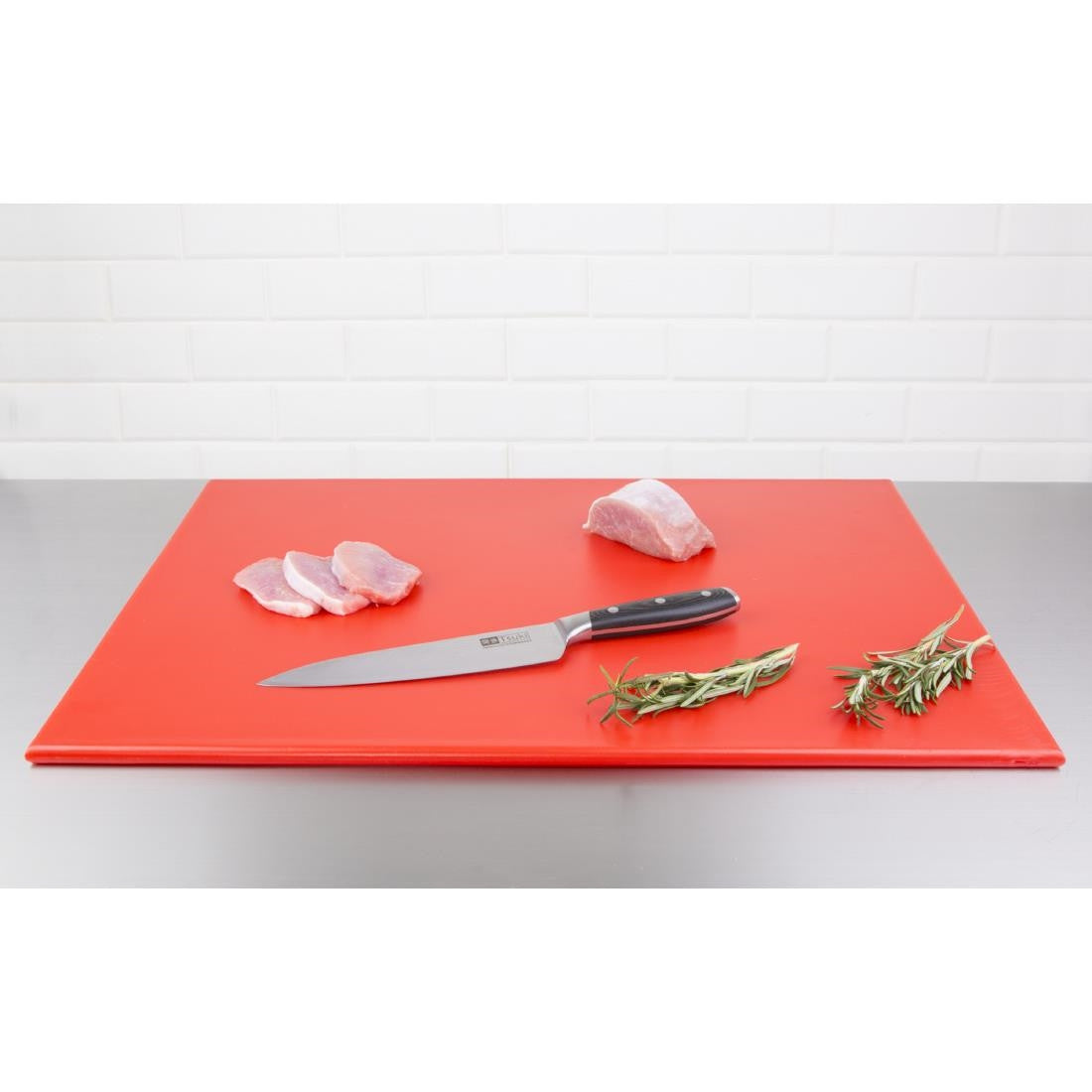 Hygiplas High Density Red Chopping Board Large J011