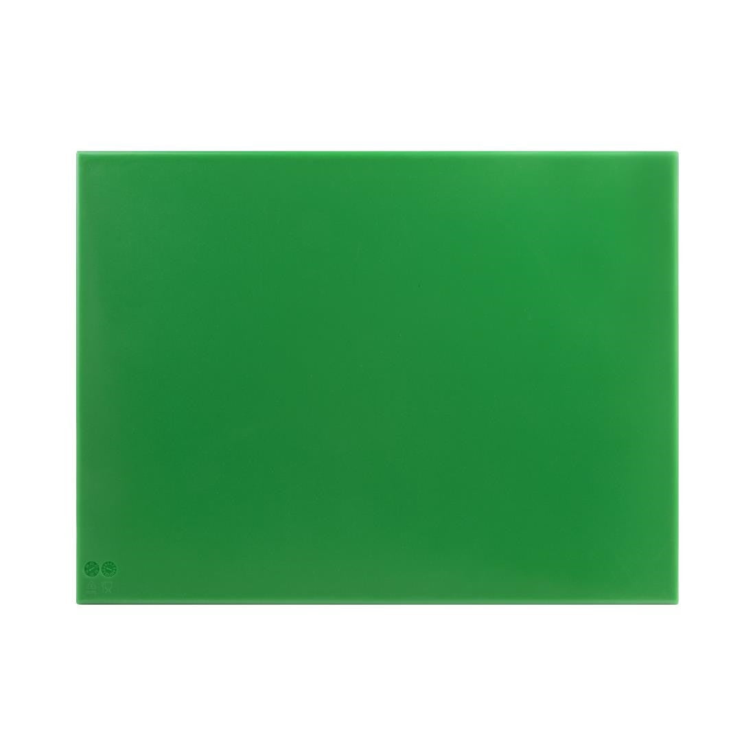 Hygiplas High Density Green Chopping Board Large J013