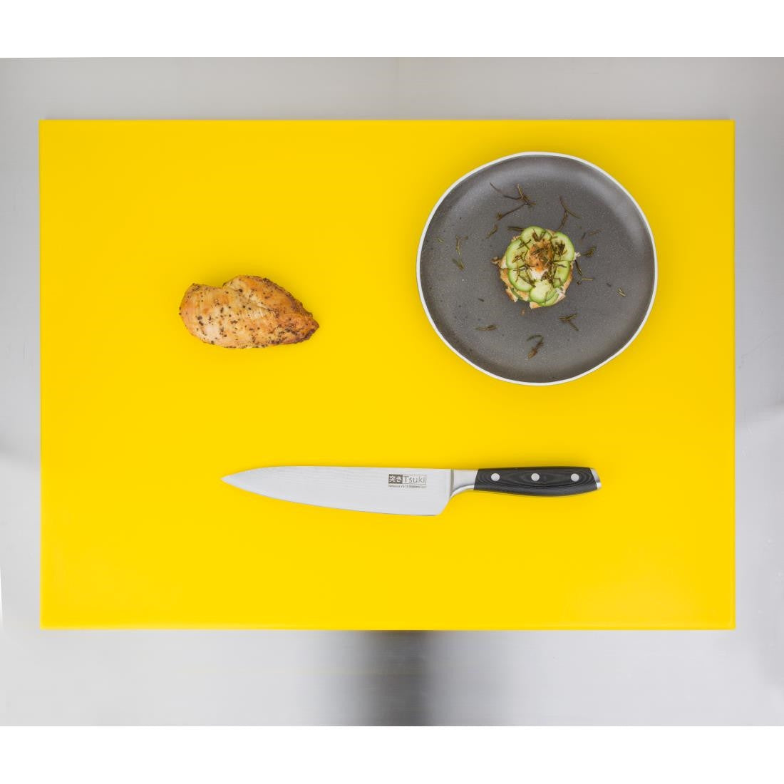 Hygiplas High Density Yellow Chopping Board Large J021