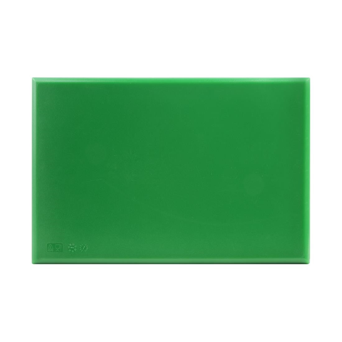 Hygiplas Extra Thick High Density Green Chopping Board Standard J037