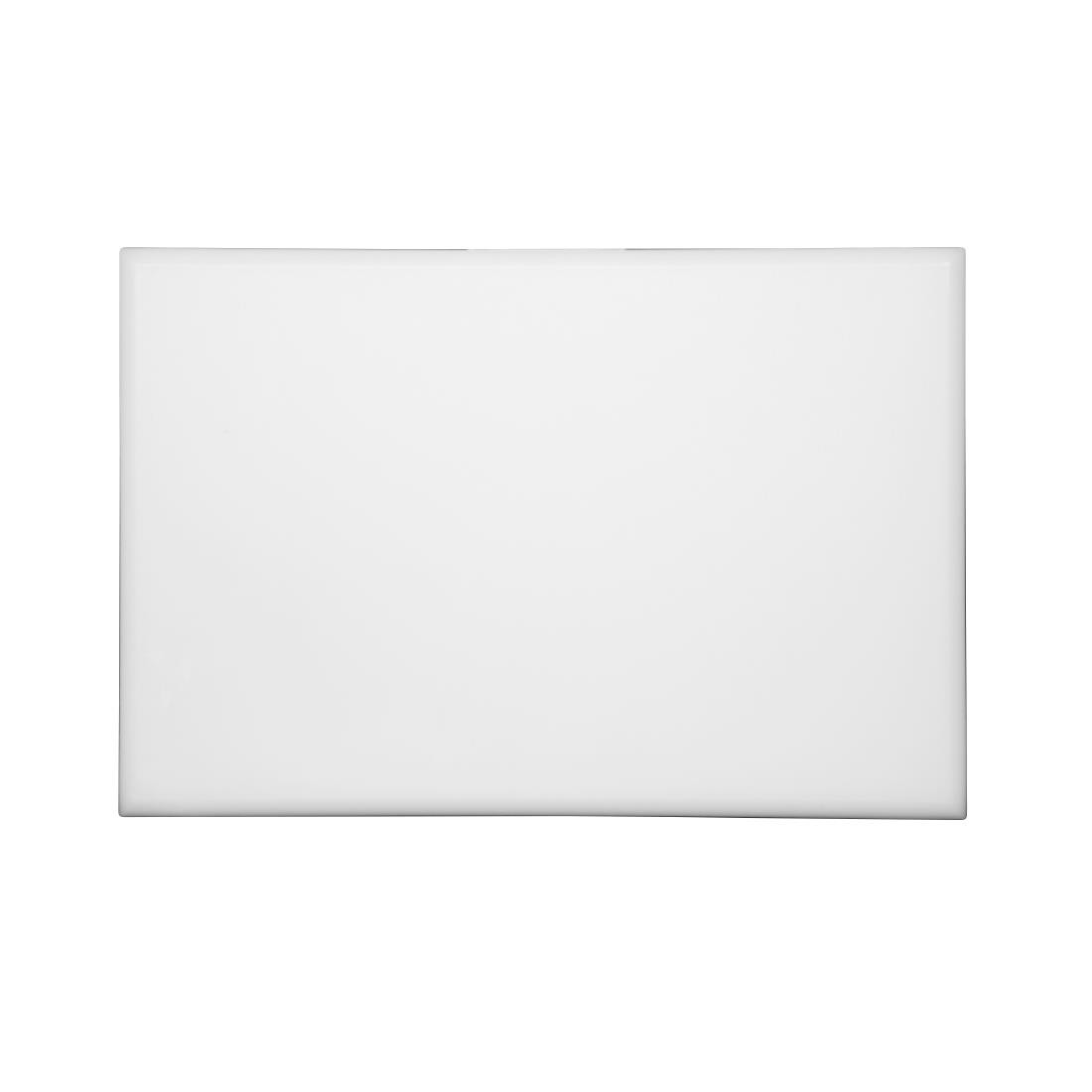 Hygiplas Extra Thick High Density White Chopping Board Standard J038