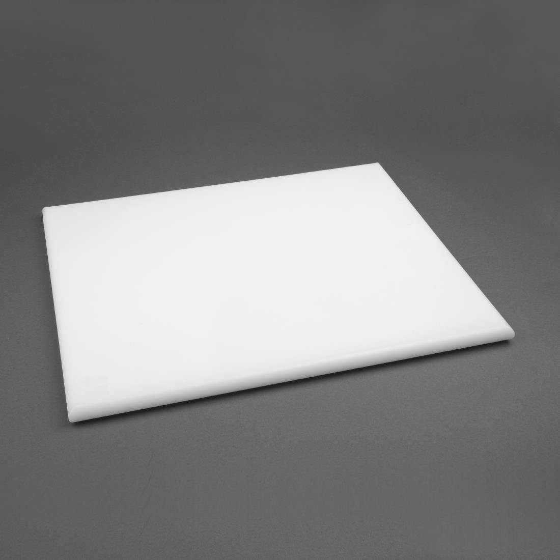 Hygiplas Extra Thick High Density White Chopping Board Large J044