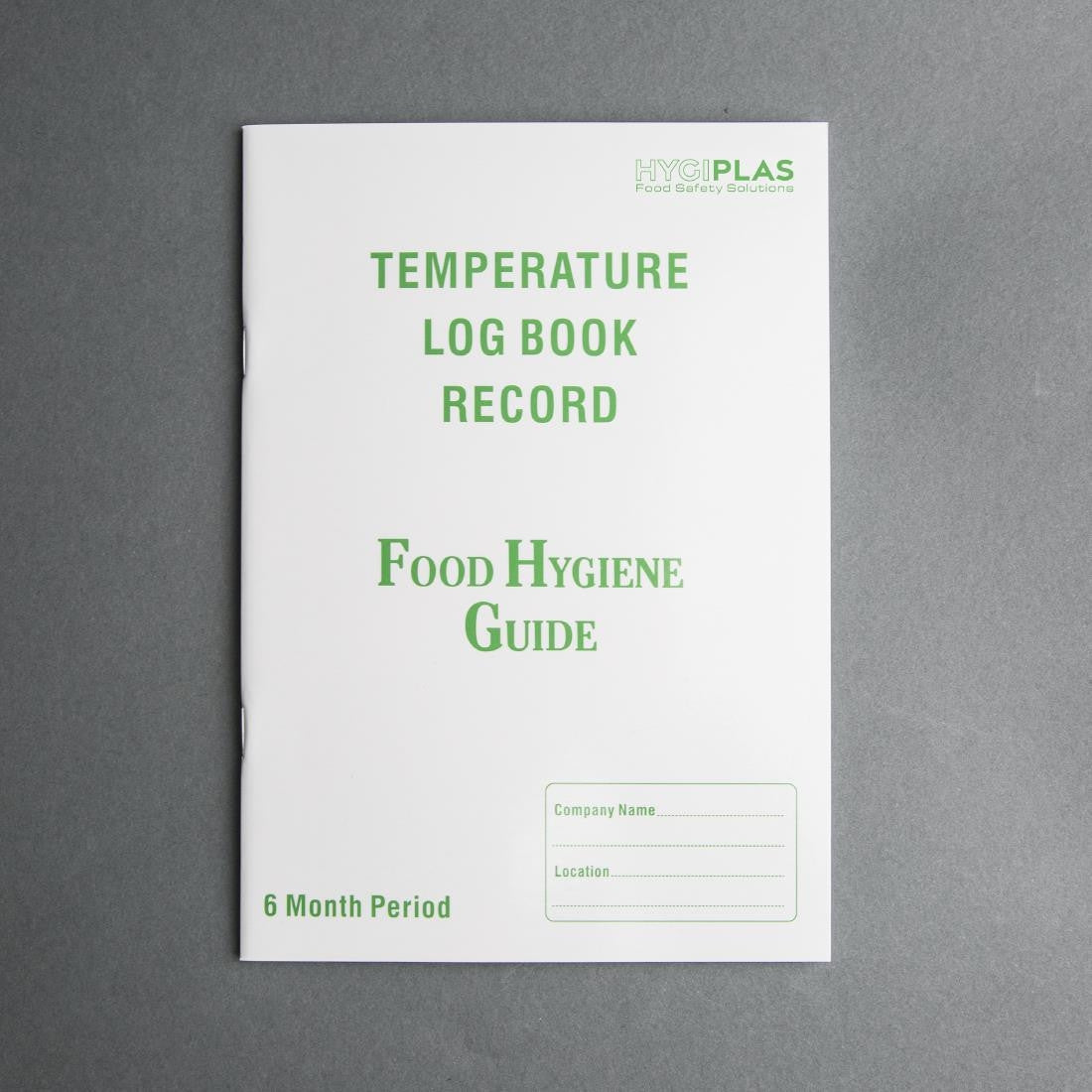 Temperature Log Book J201