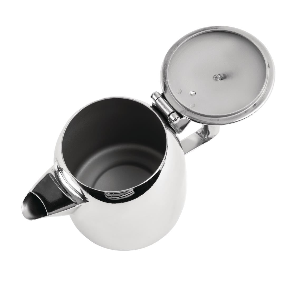 Olympia Cosmos Stainless Steel Teapot 340ml J321