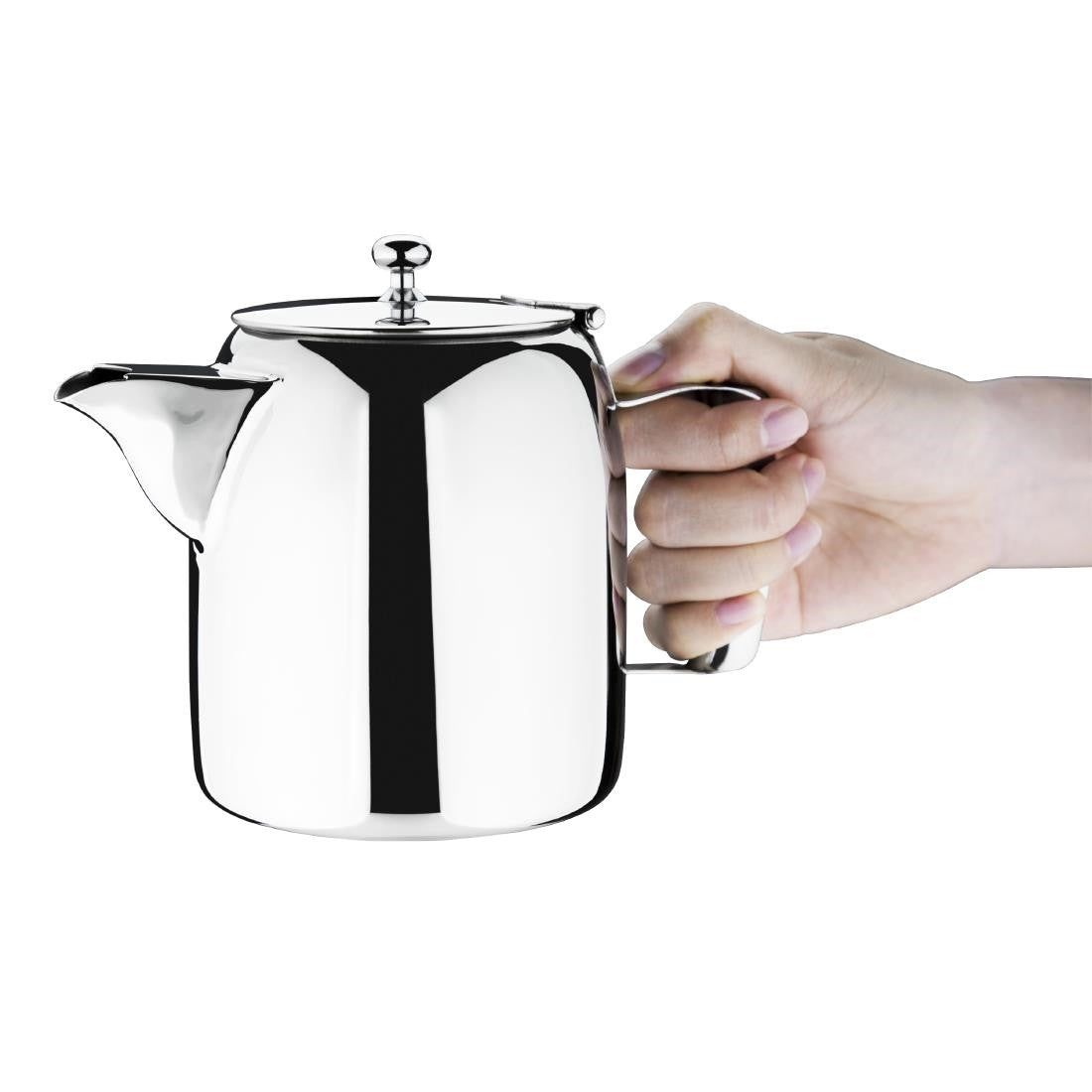 Olympia Cosmos Stainless Steel Teapot 910ml J323