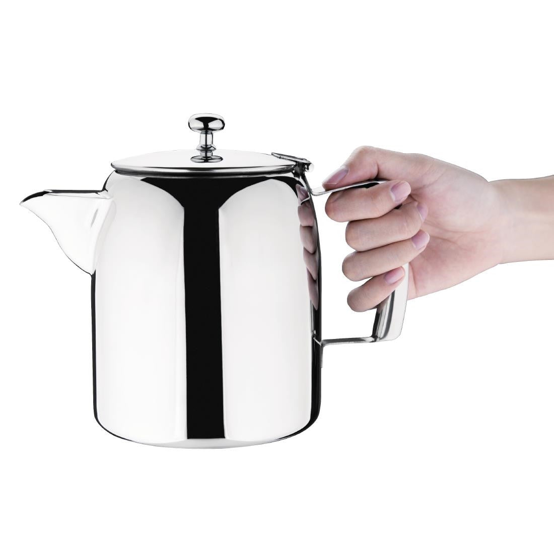 Olympia Cosmos Stainless Steel Teapot 1.4Ltr J324