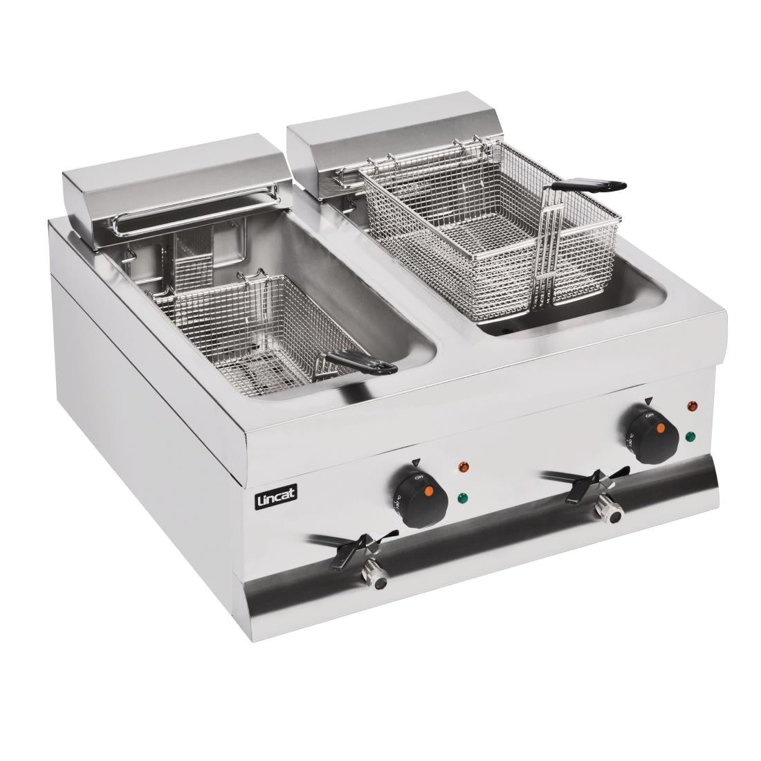Lincat Twin Tank Twin Basket Countertop Electric Fryer DF66 J537