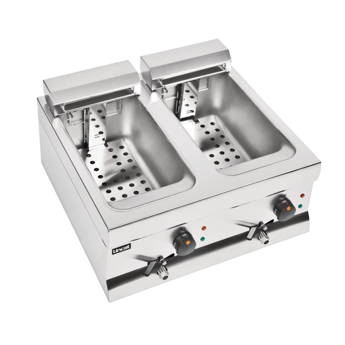 Lincat Twin Tank Twin Basket Countertop Electric Fryer DF66 J537