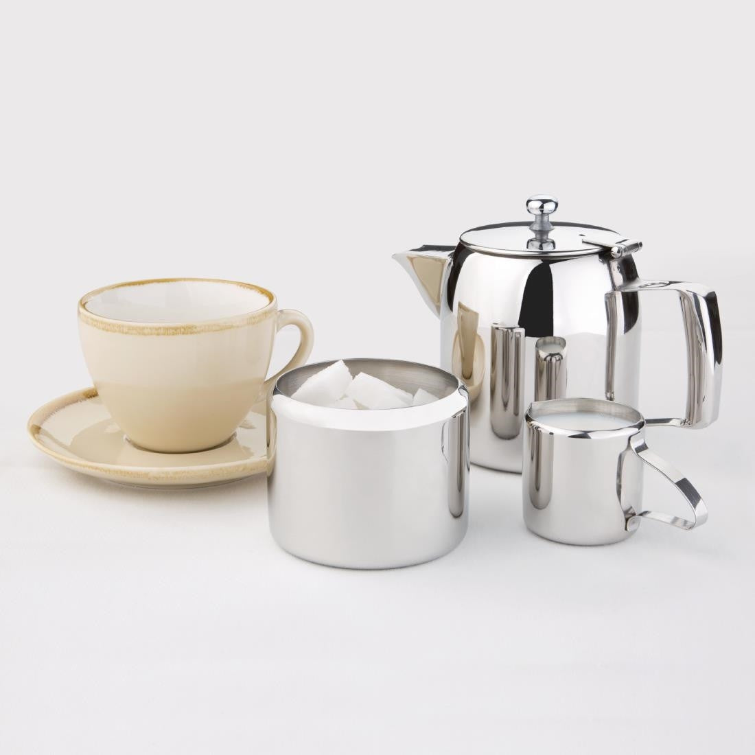 Olympia Concorde Stainless Steel Sugar Bowl 84mm J729