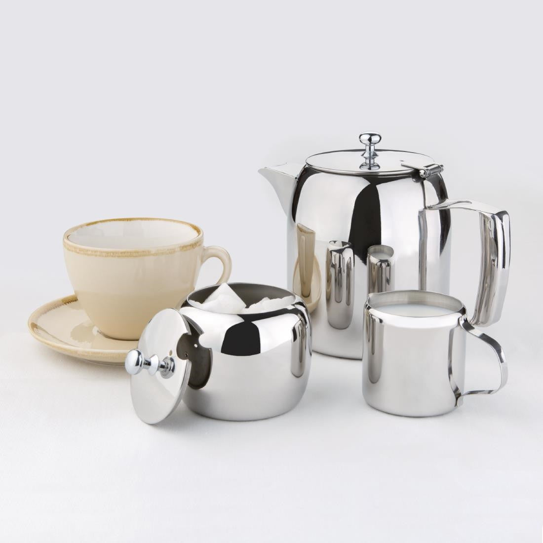 Olympia Concorde Stainless Steel Milk Jug 140ml J732