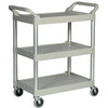 Rubbermaid Compact Utility Trolley Platinum J859