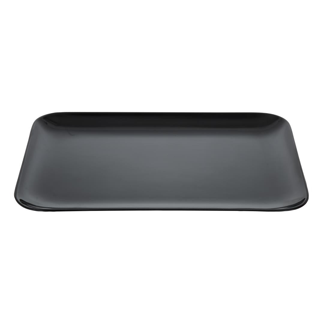 Dalebrook Melamine Large Rectangular Platter Black 330mm J897