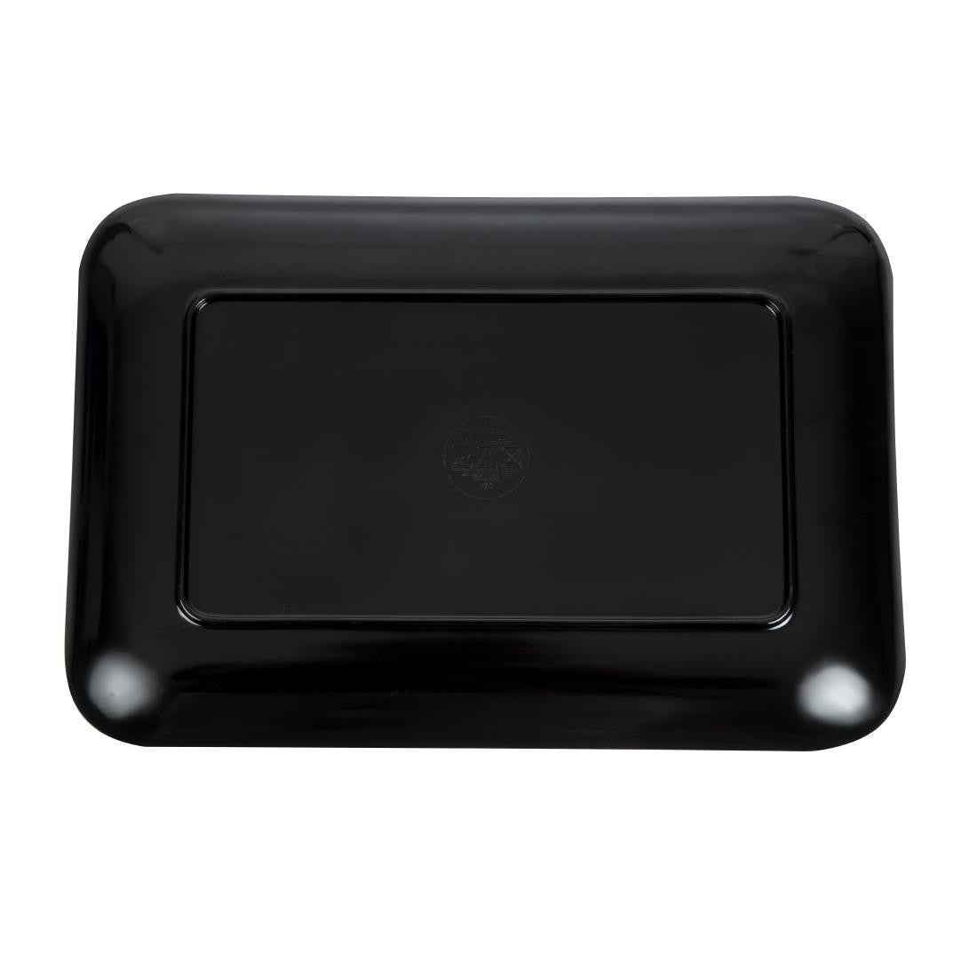 Dalebrook Melamine Large Rectangular Platter Black 330mm J897