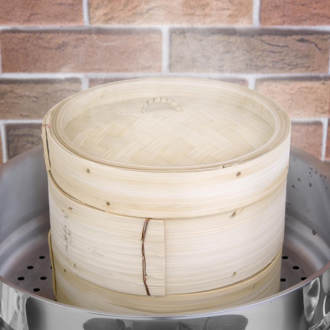 Vogue Bamboo Food Steamer 152mm K302