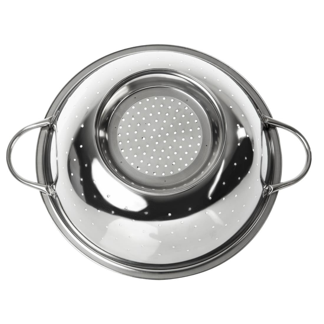Vogue Stainless Steel Colander 12" K348