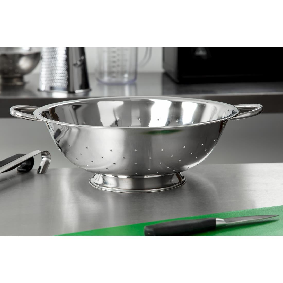 Vogue Stainless Steel Colander 12" K348