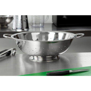Vogue Stainless Steel Colander 12" K348