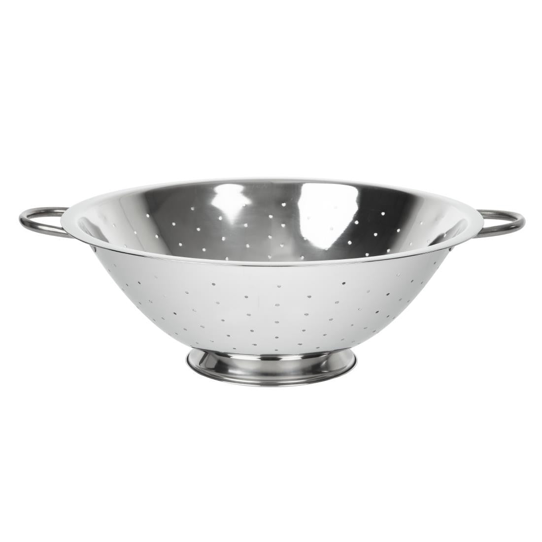 Vogue Stainless Steel Colander 14" K349