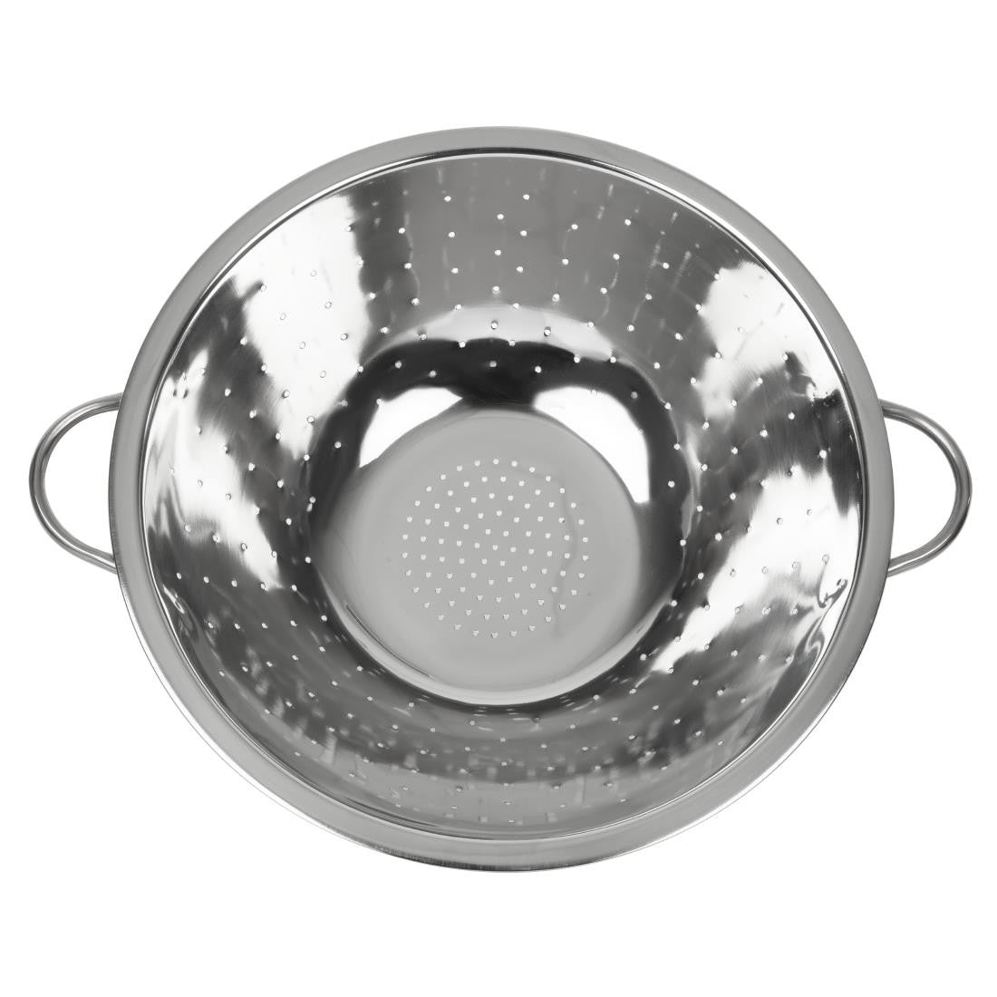 Vogue Stainless Steel Colander 14" K349