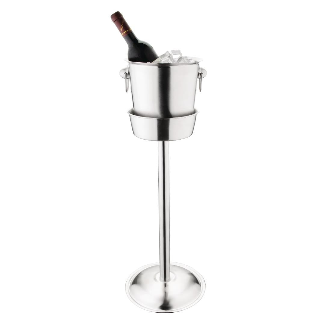Olympia Brushed Stainless Steel Wine And Champagne Bucket Stand K407