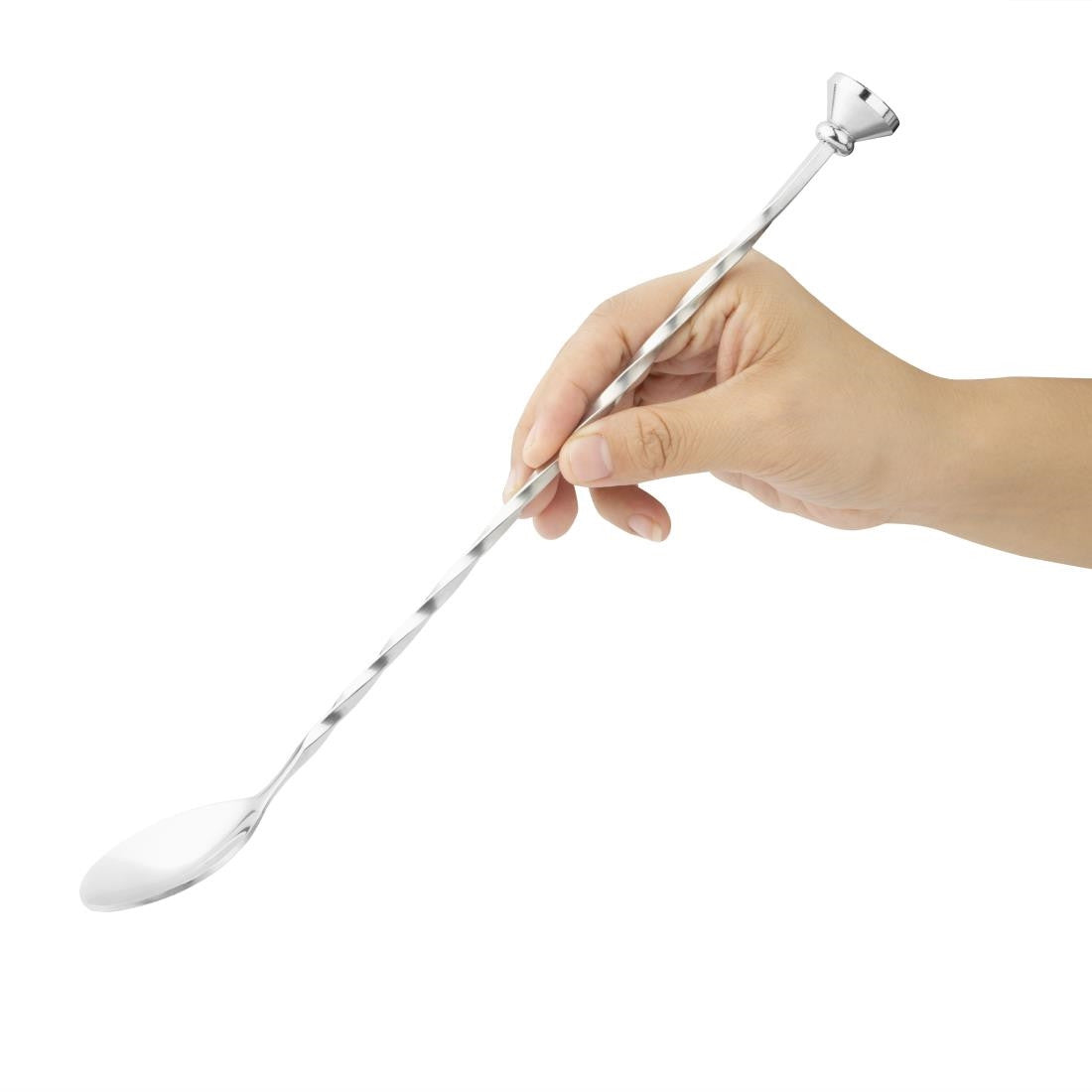 Olympia Twisted Bar Spoon with Disc End K474