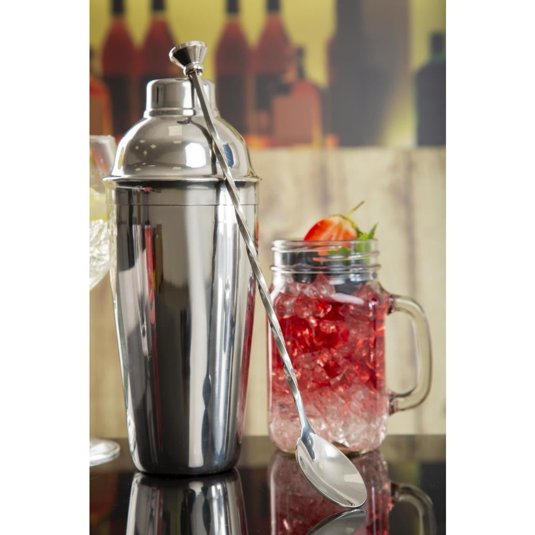 Olympia Twisted Bar Spoon with Disc End K474