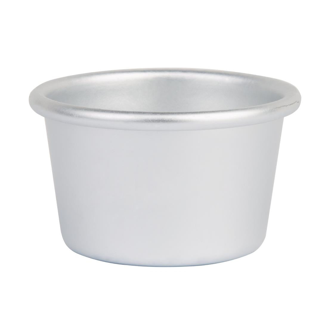 Vogue Aluminium Mini Dariole Mould 85ml (Pack of 6) K513