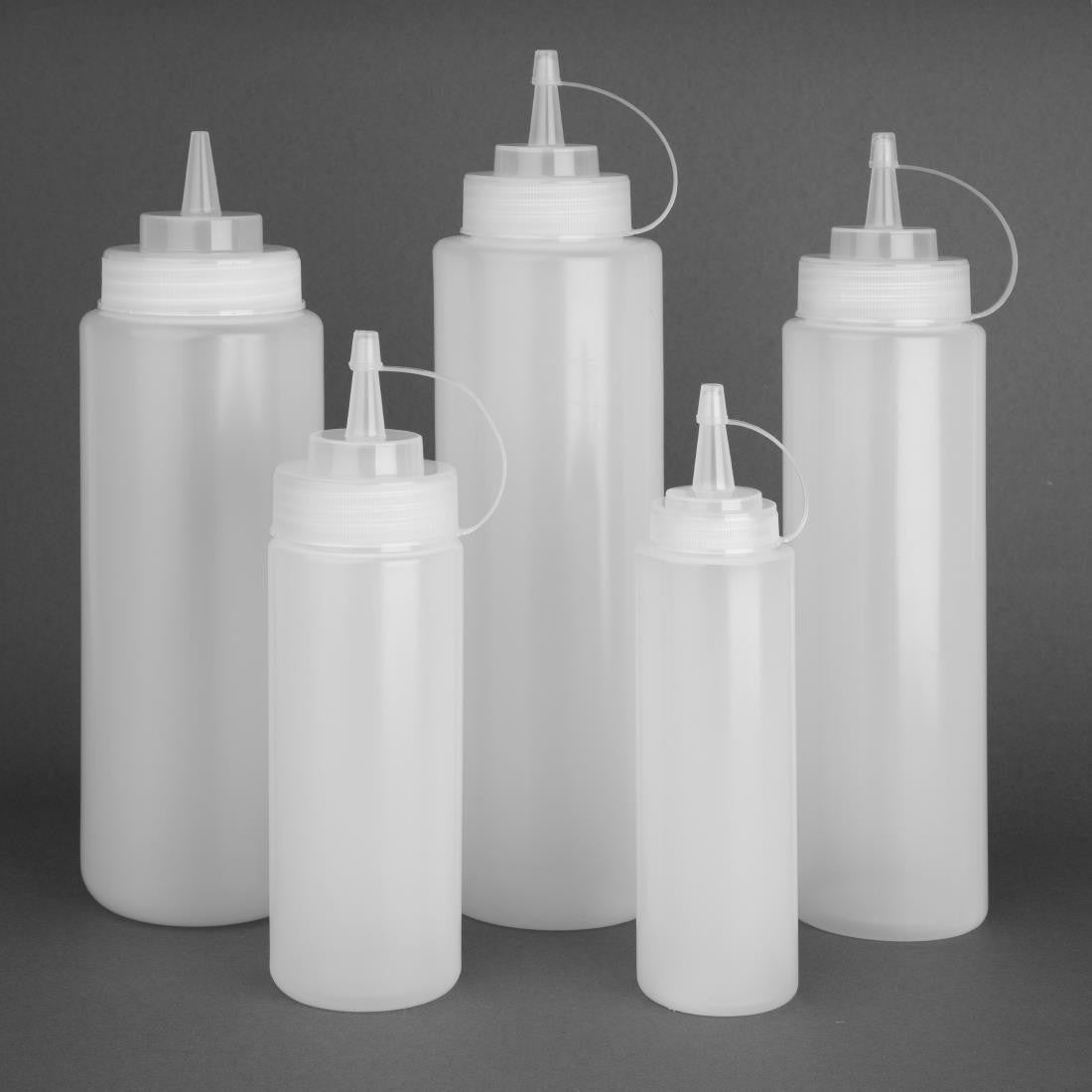 Vogue Clear Squeeze Sauce Bottle 12oz K657
