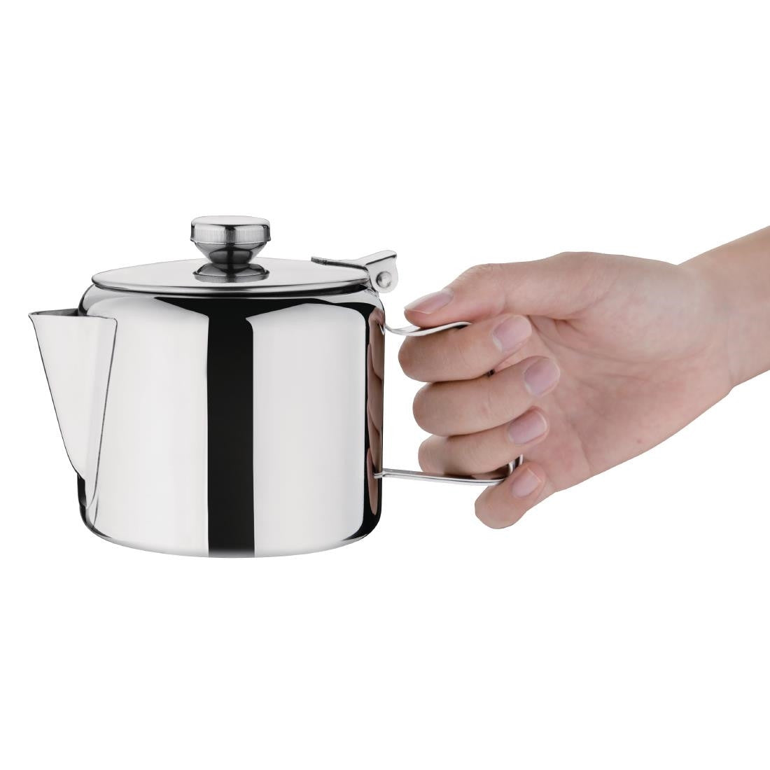 Olympia Concorde Stainless Steel Teapot 570ml K678