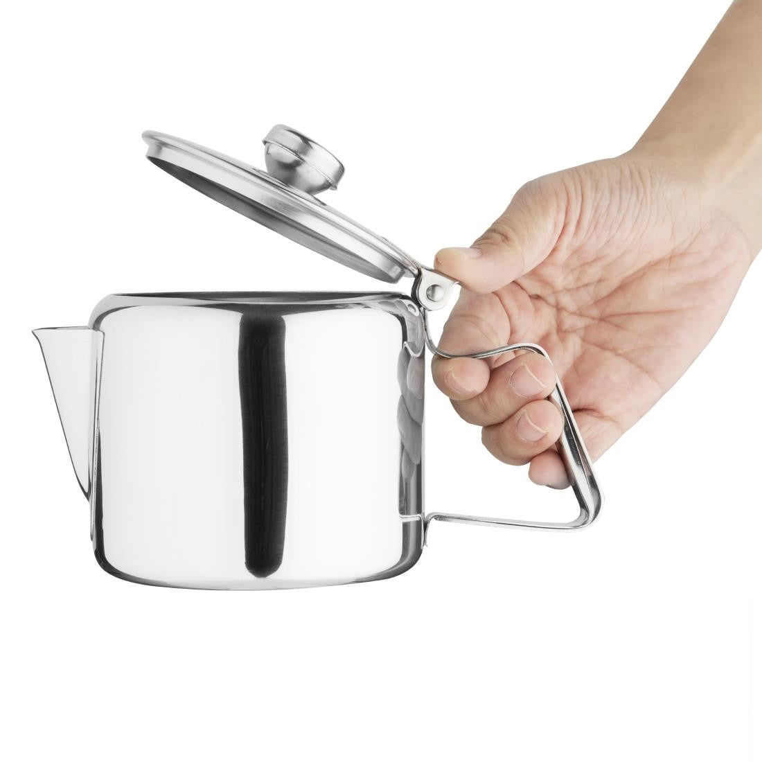 Olympia Concorde Stainless Steel Teapot 570ml K678